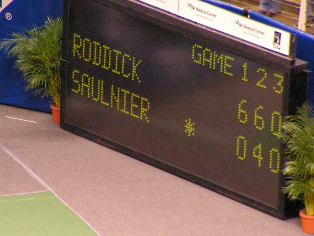 Tennis scoring rule is complicated