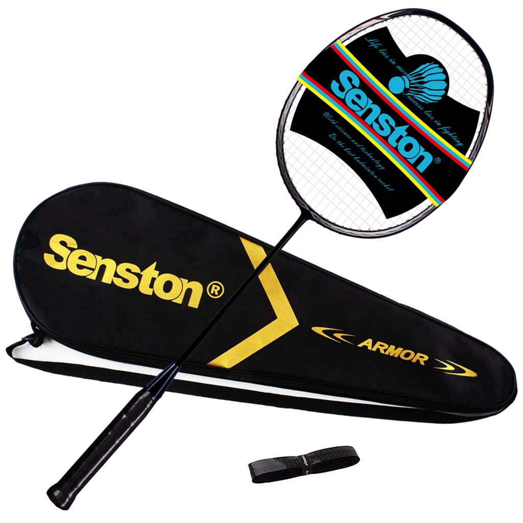 The Senston N80 Graphite Single High-Grade Badminton Racquet